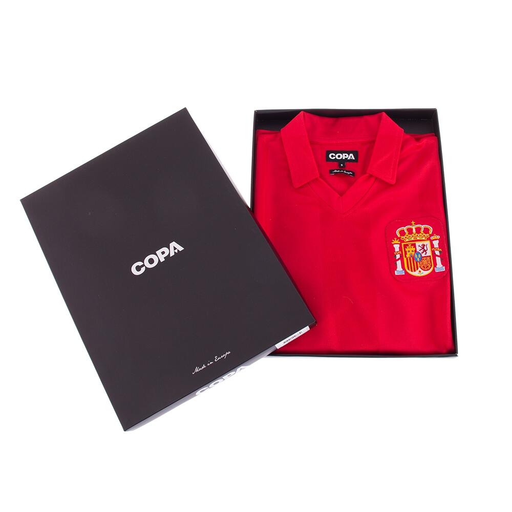 Retro Voetbalshirt - Heren - Spanje 1984 - Rood 6/7