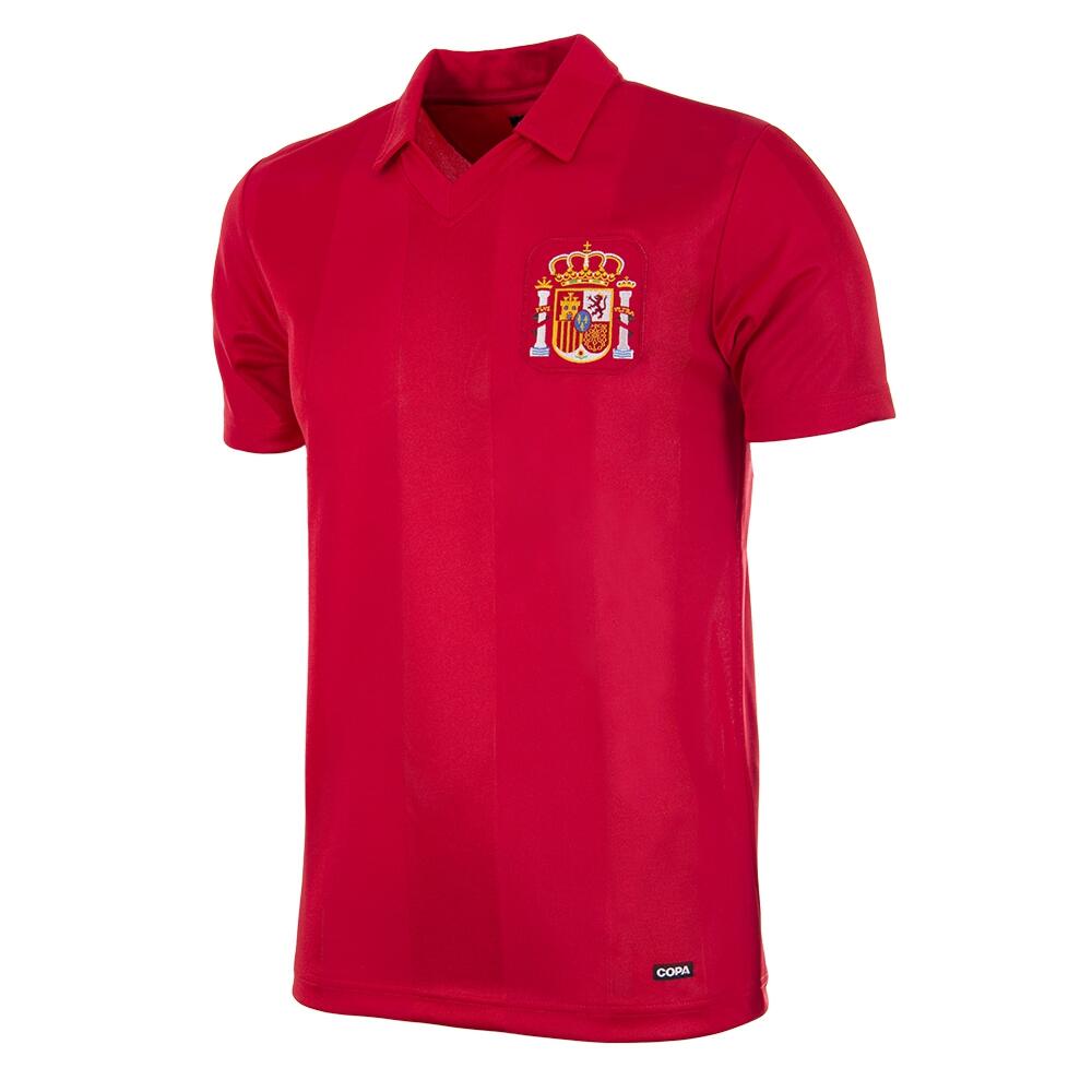 Copa Football - Maillot De Football Rétro - Homme - Espagne 1984 - Manches Cortes - Rouge - T-shirt Manches Courtes - Rouge - S. - Decathlon