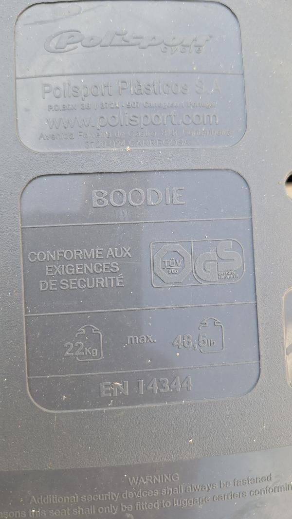 C2C - siege arriere velo pour enfant Polisport 4/4