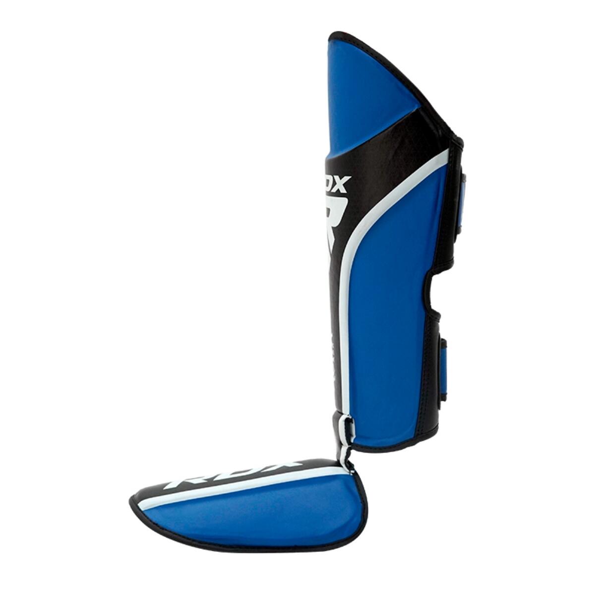 Schienbeinschoner RDX Aura Plus T17 – Blau/Schwarz – L+ 7/7