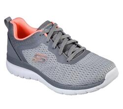 Chaussures d'entraînement Femmes Skechers Quick Path gris
