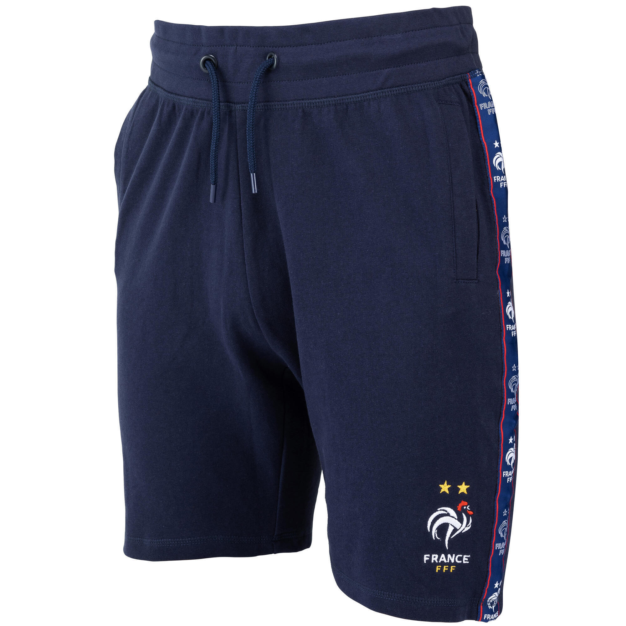 Fff - Short Molleton Fff Equipe De France De Football Homme - Short - Bleu - 40 M - Decathlon
