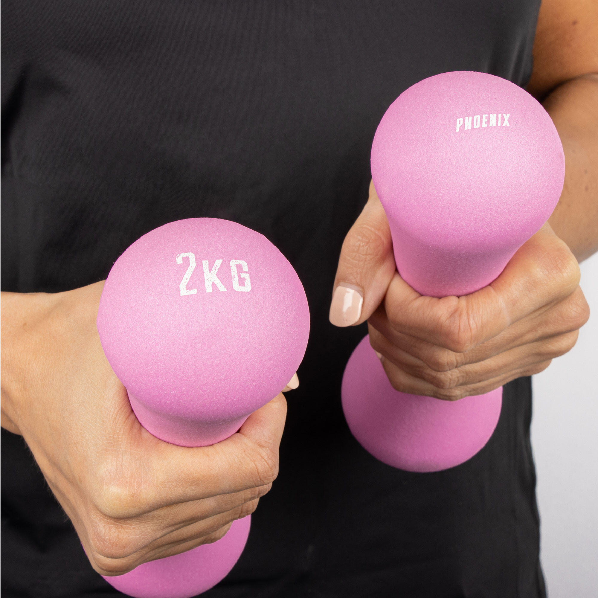 Kurzhantel 2 Kilo Mit Neopren-Beschichtung 2/7
