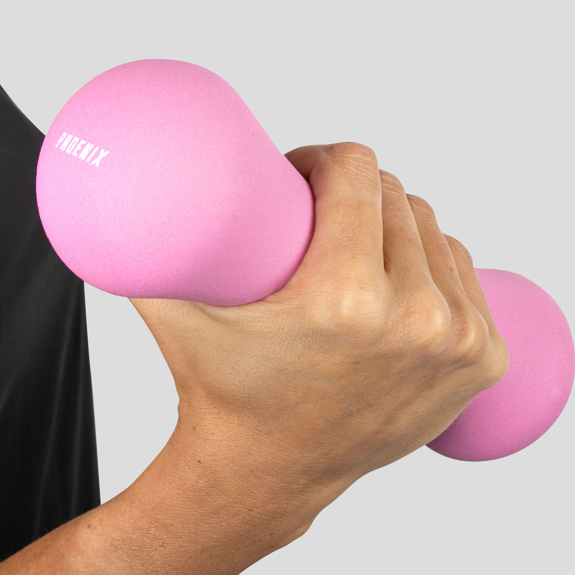 Kurzhantel 2 Kilo Mit Neopren-Beschichtung 3/7