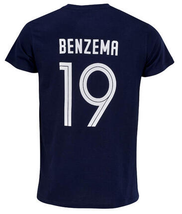 T-shirt FFF - Karim BENZEMA Equipe de France de Football Homme
