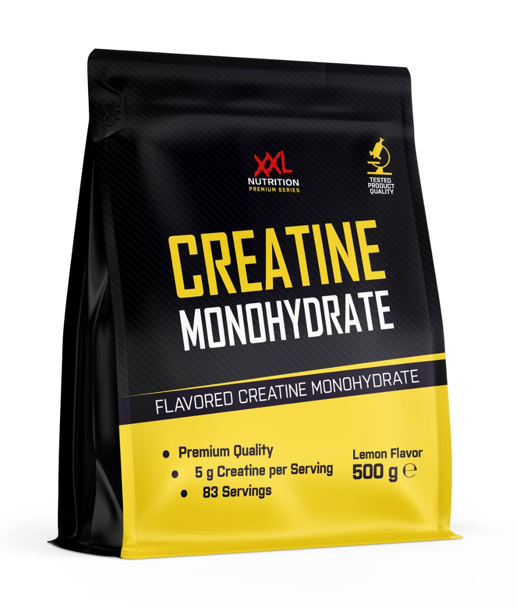XXL NUTRITION Creatine Monohydraat - Citroen - 500 gram