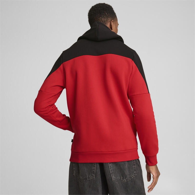 Around the Block Hoodie Herren PUMA For All Time Red Black