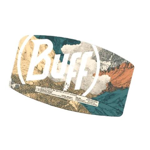 Image 442: Buff CoolNet UV+ Wide Headband Logo - Tsolly Multi