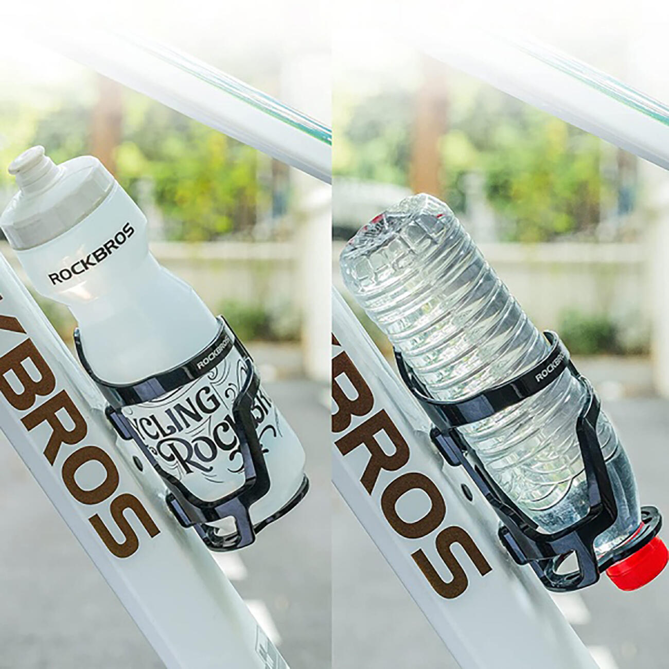 Rockbros bidonhouder voor op de fiets 4/7