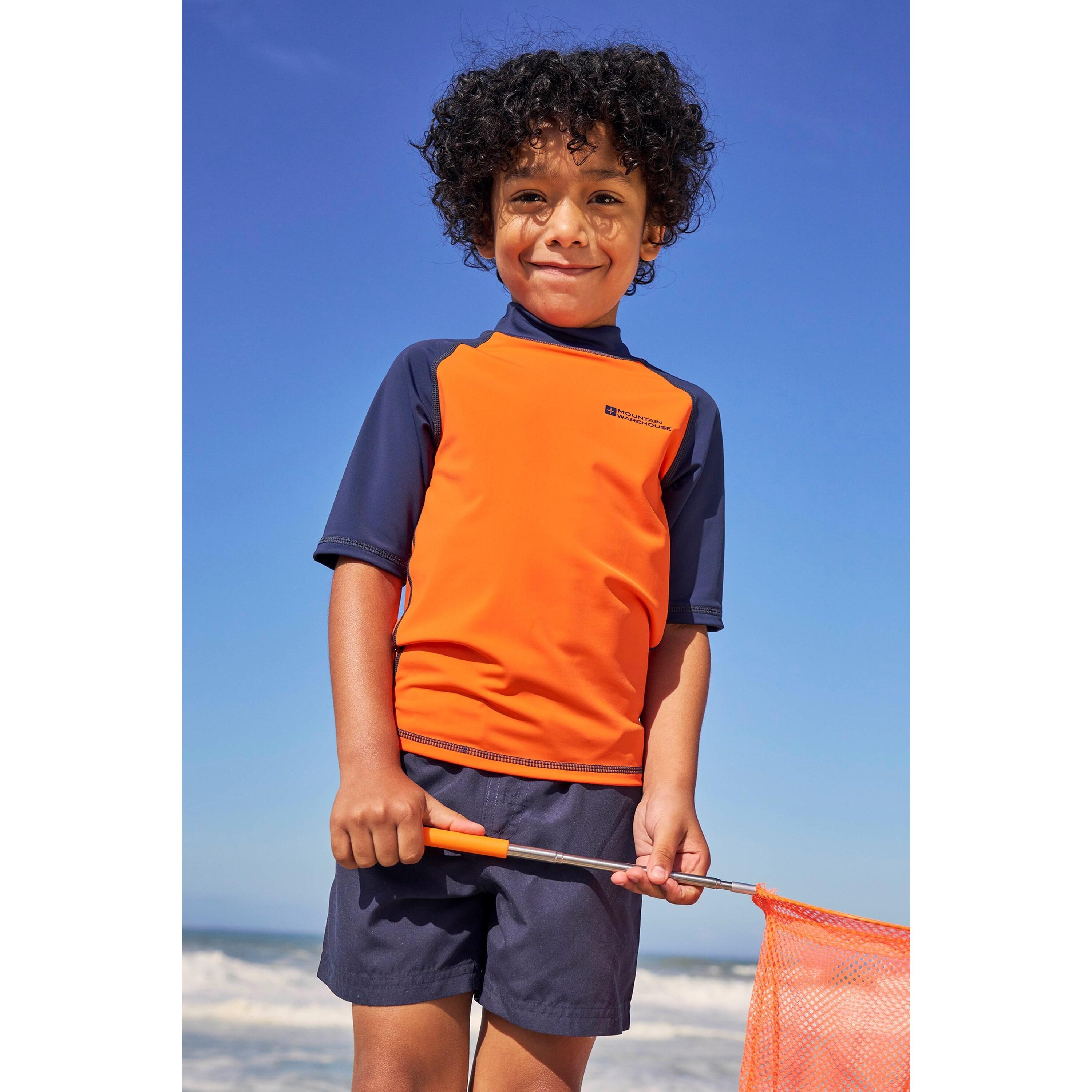 Mountain Warehouse Childrens/Kids Sun Protective Short-Sleeved Swim Vest