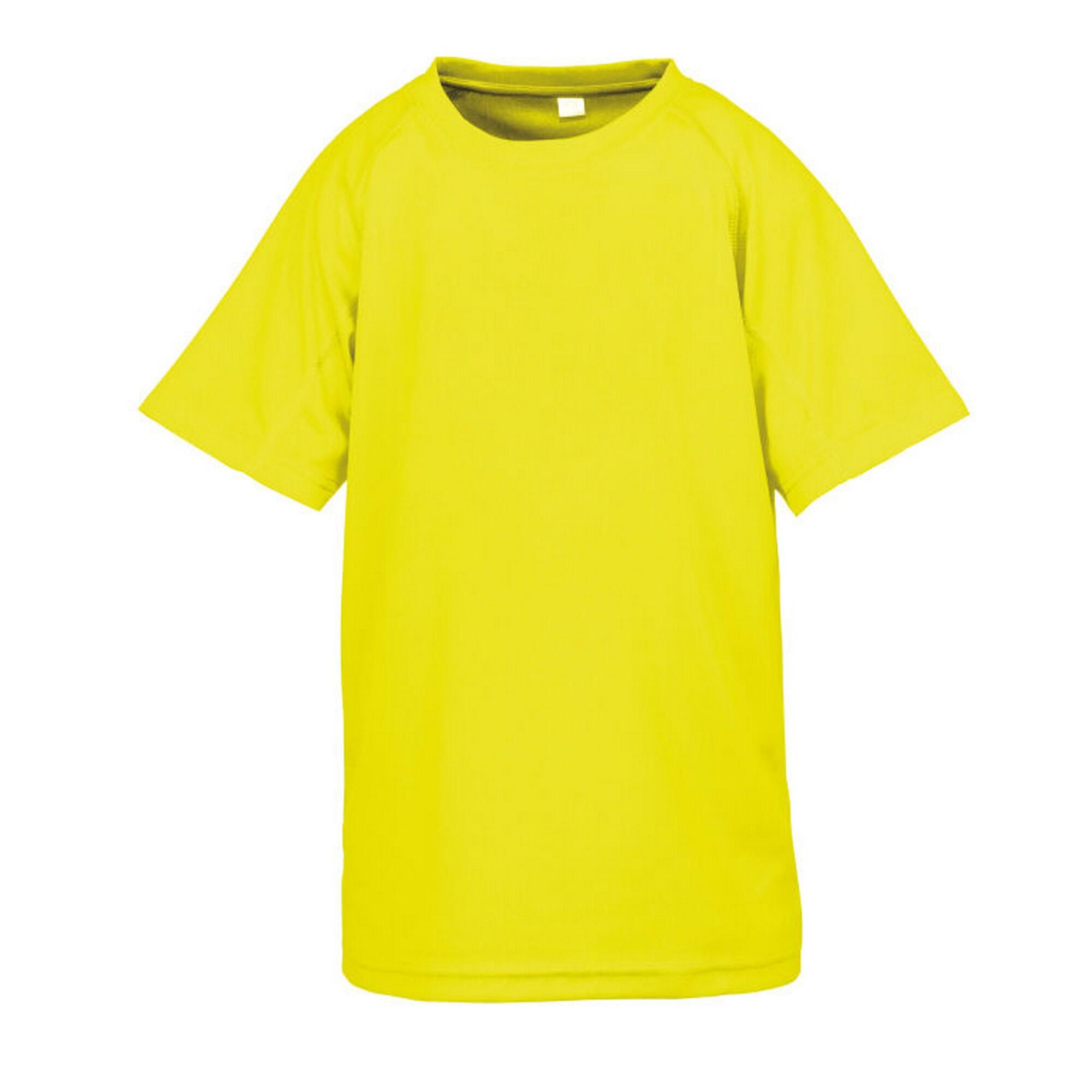 Spiro Impact Childrens/Kids Junior Performance Aircool T-Shirt