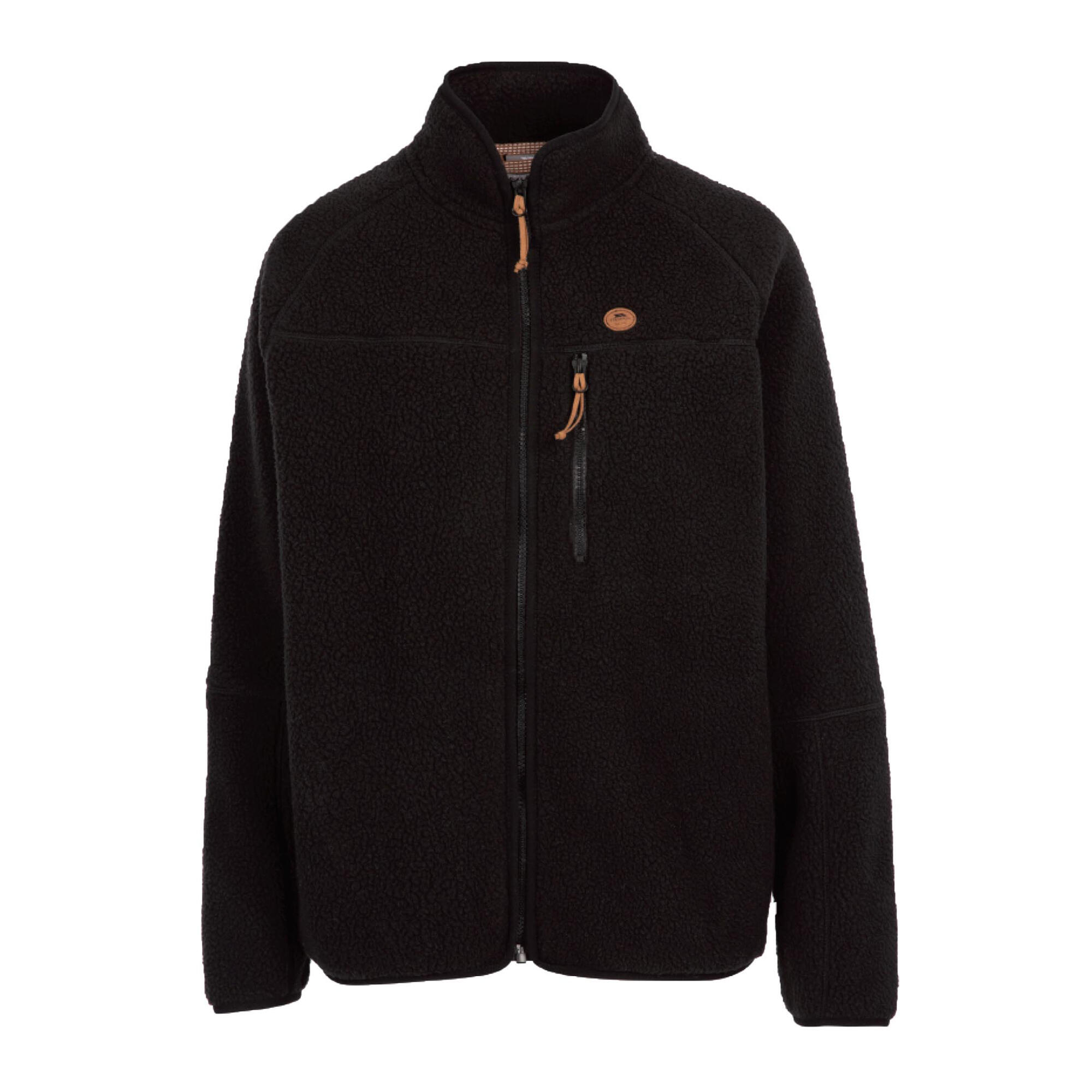 Trespass Womens/Ladies Quake Leather Trim Fleece Jacket