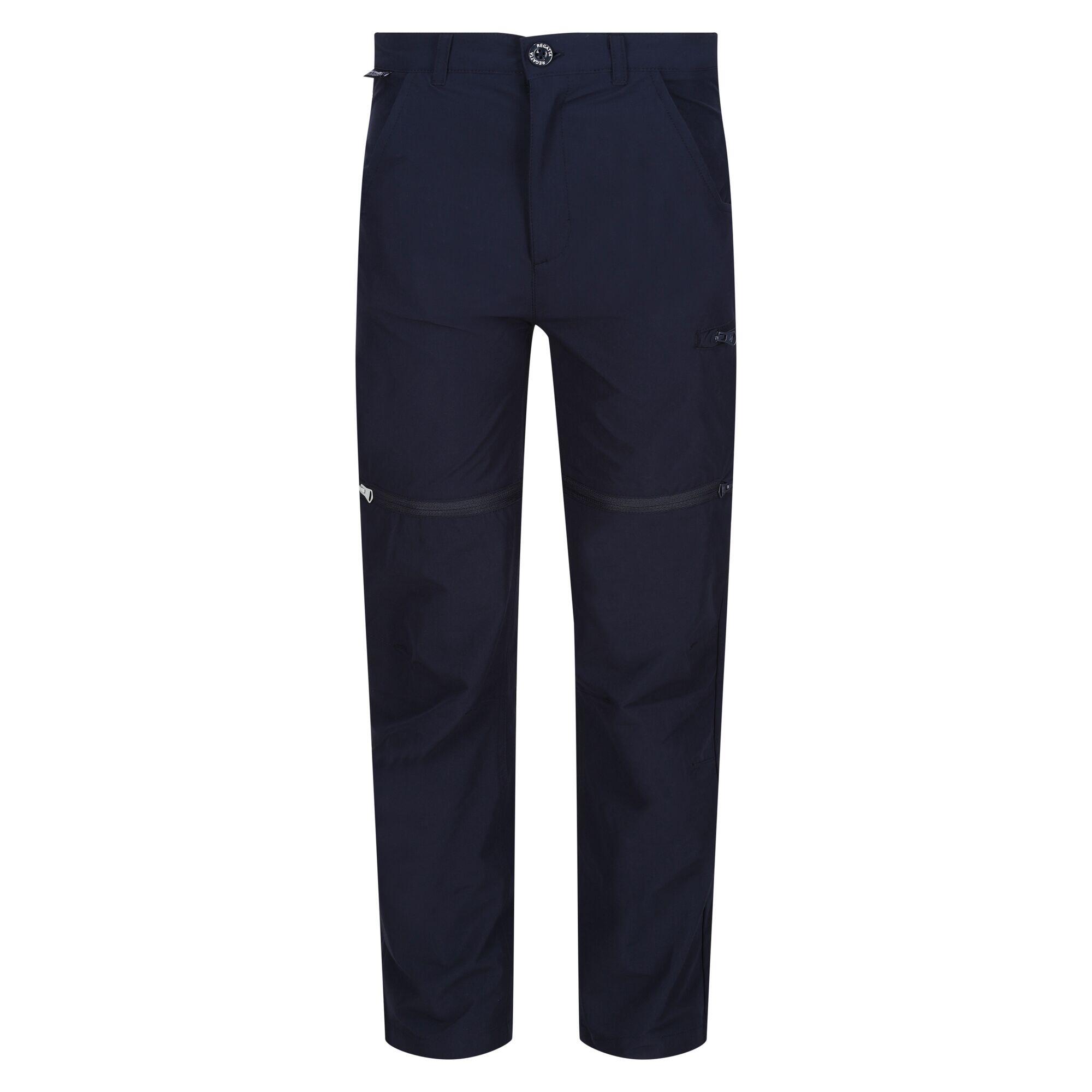 Regatta Childrens/Kids Highton Stretch Zip-Off Walking Trousers