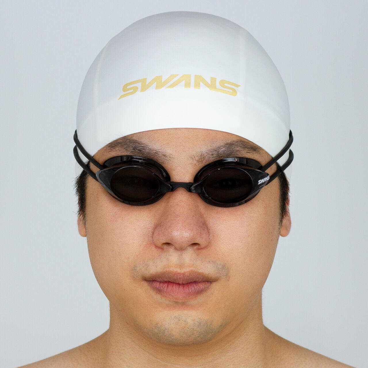 Adult Racing Non Cushion Swimming Goggle SR 7N PUR