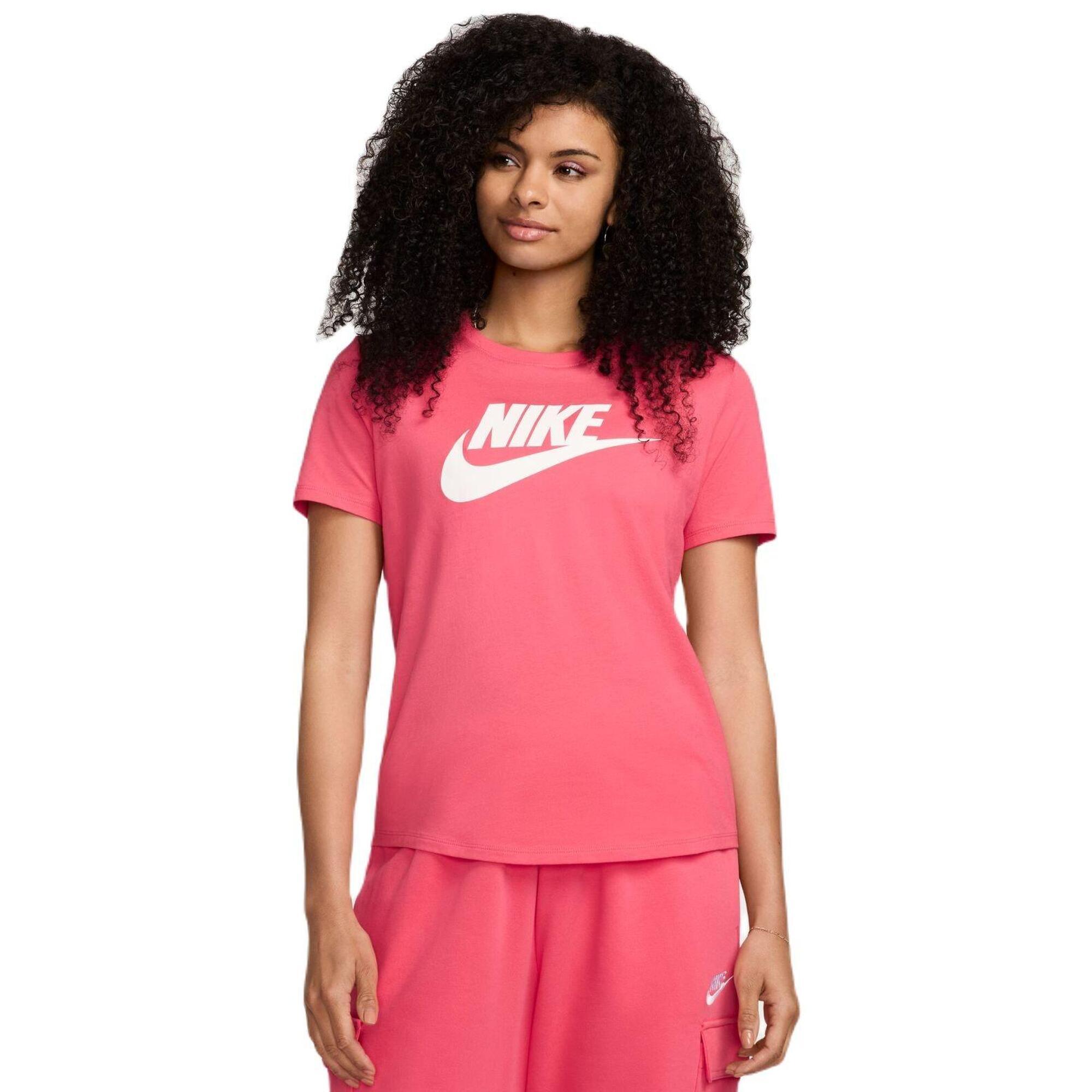 T-shirt donna nike sportswear essentials - rosa