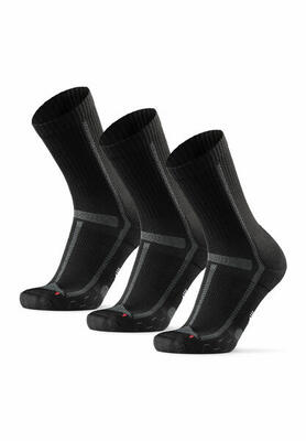 Laufsocken Long Distance Crew schwarz