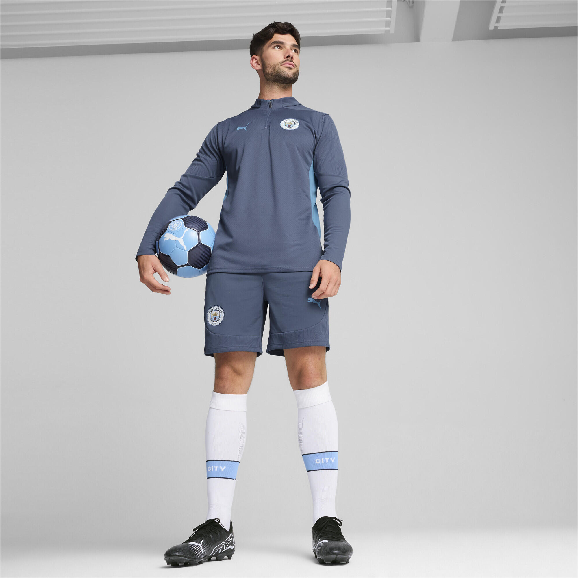 Short d’entraînement Manchester City Homme PUMA Inky Blue Magic 7/7