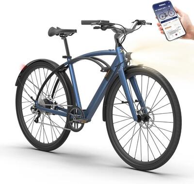 SONDER - Bici a Pedalata Assistita 28". Autonomia 90km Ricarica Veloce - Verde