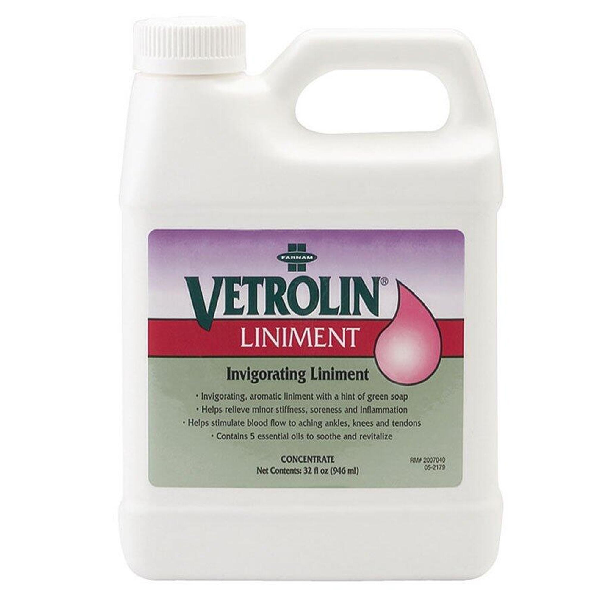 VETROLIN LINIMENT rilassante e tonificante della muscolatura post lavoro 946 ml