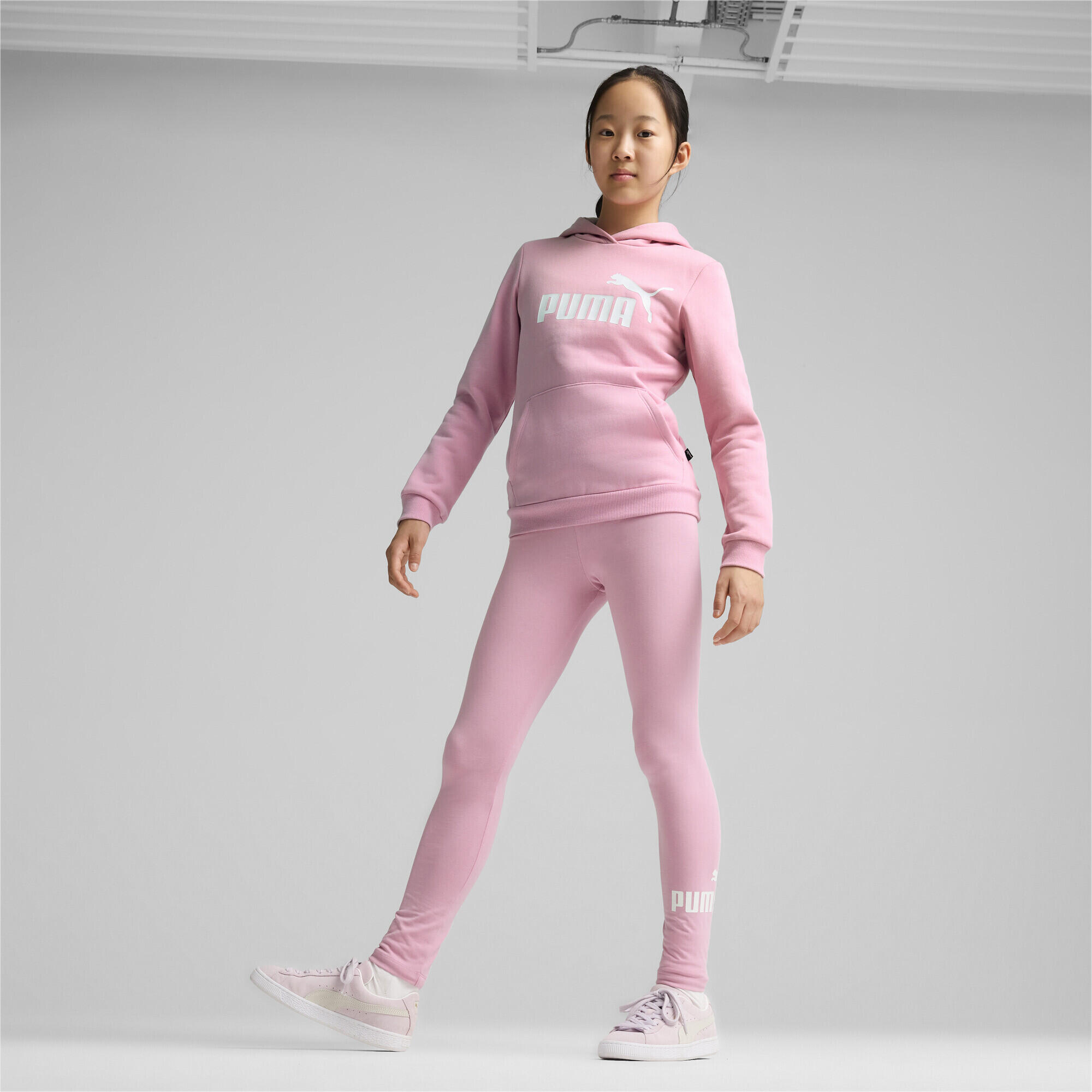 Hoodie à logo Essentials Enfant et Adolescent PUMA Mauved Out Pink 5/6