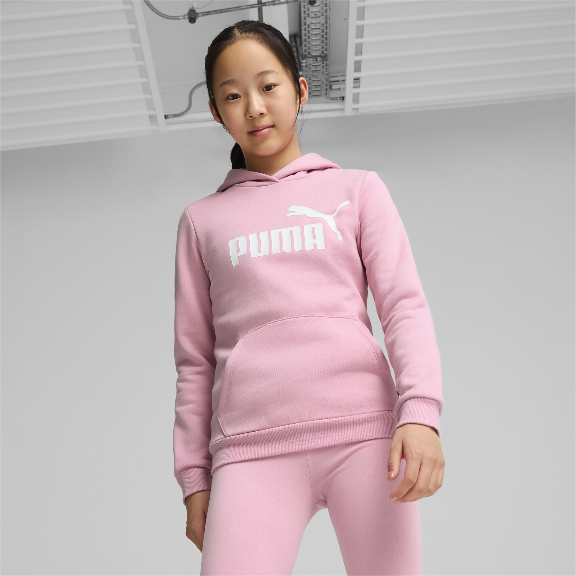 Hoodie à logo Essentials Enfant et Adolescent PUMA Mauved Out Pink 3/6