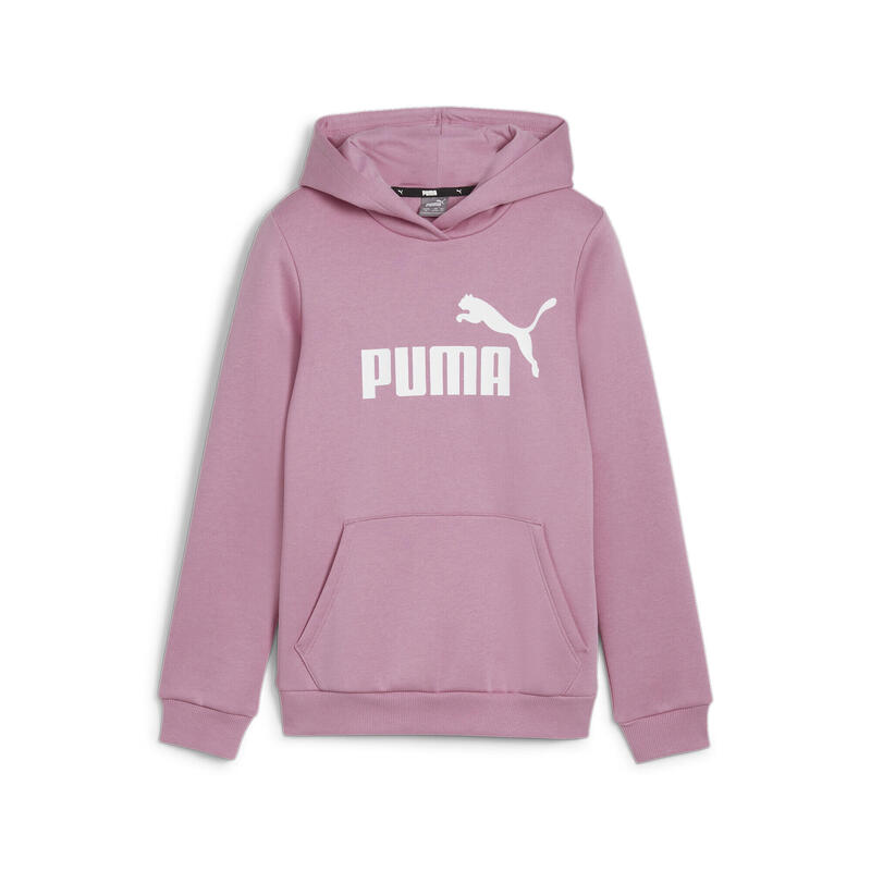 Felpa con cappuccio Essentials con logo per ragazzi PUMA Mauved Out Pink