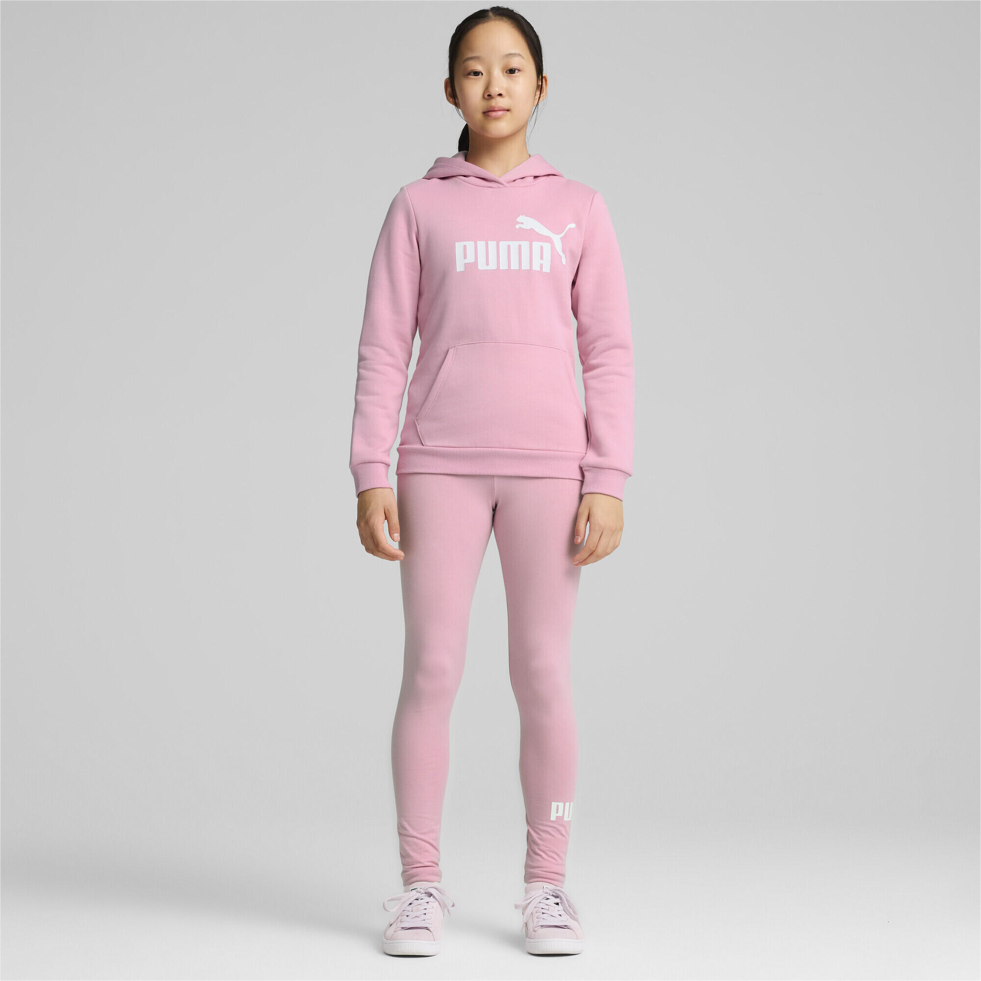 Hoodie à logo Essentials Enfant et Adolescent PUMA Mauved Out Pink 2/6