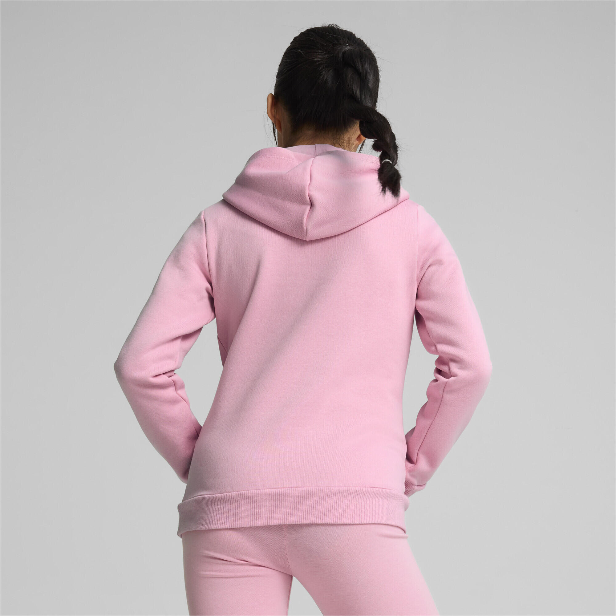 Hoodie à logo Essentials Enfant et Adolescent PUMA Mauved Out Pink 4/6