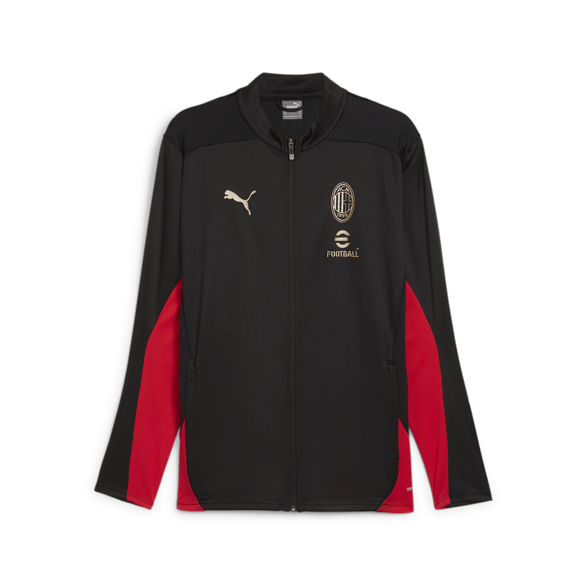 Chaqueta de training AC Milan Hombre PUMA Black For All Time Red 5/7