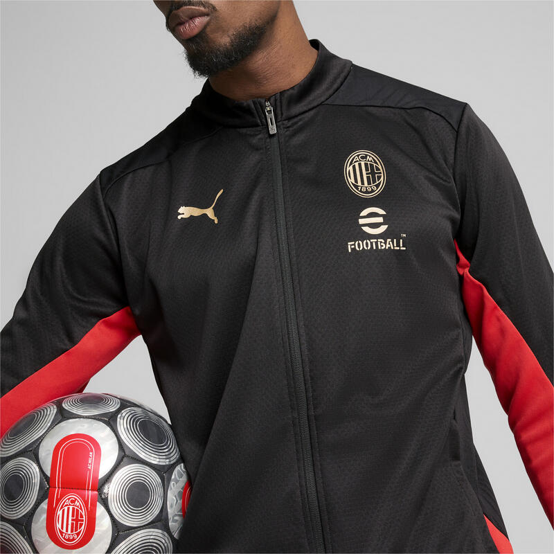 Chaqueta de training AC Milan Hombre PUMA Black For All Time Red