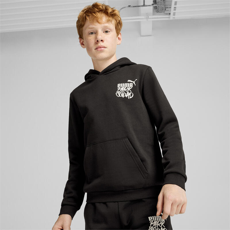 ESS+ MID 90s hoodie voor jongeren PUMA Black