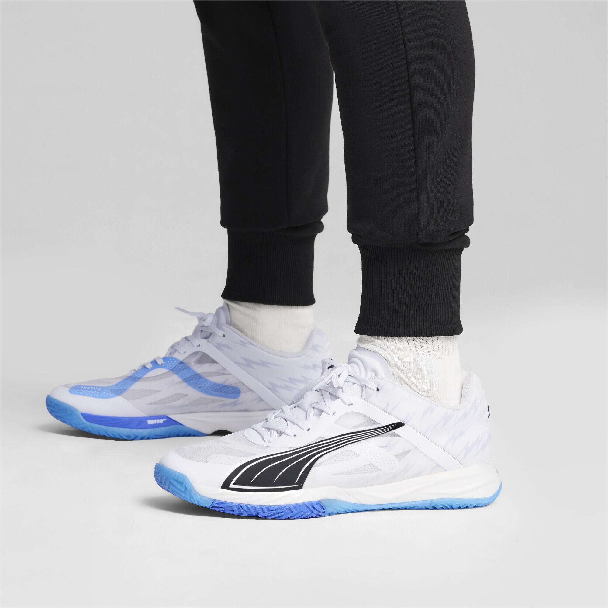 Accelerate NITRO™ SQD handbalschoenen PUMA White Bluemazing Black Blue 2/7