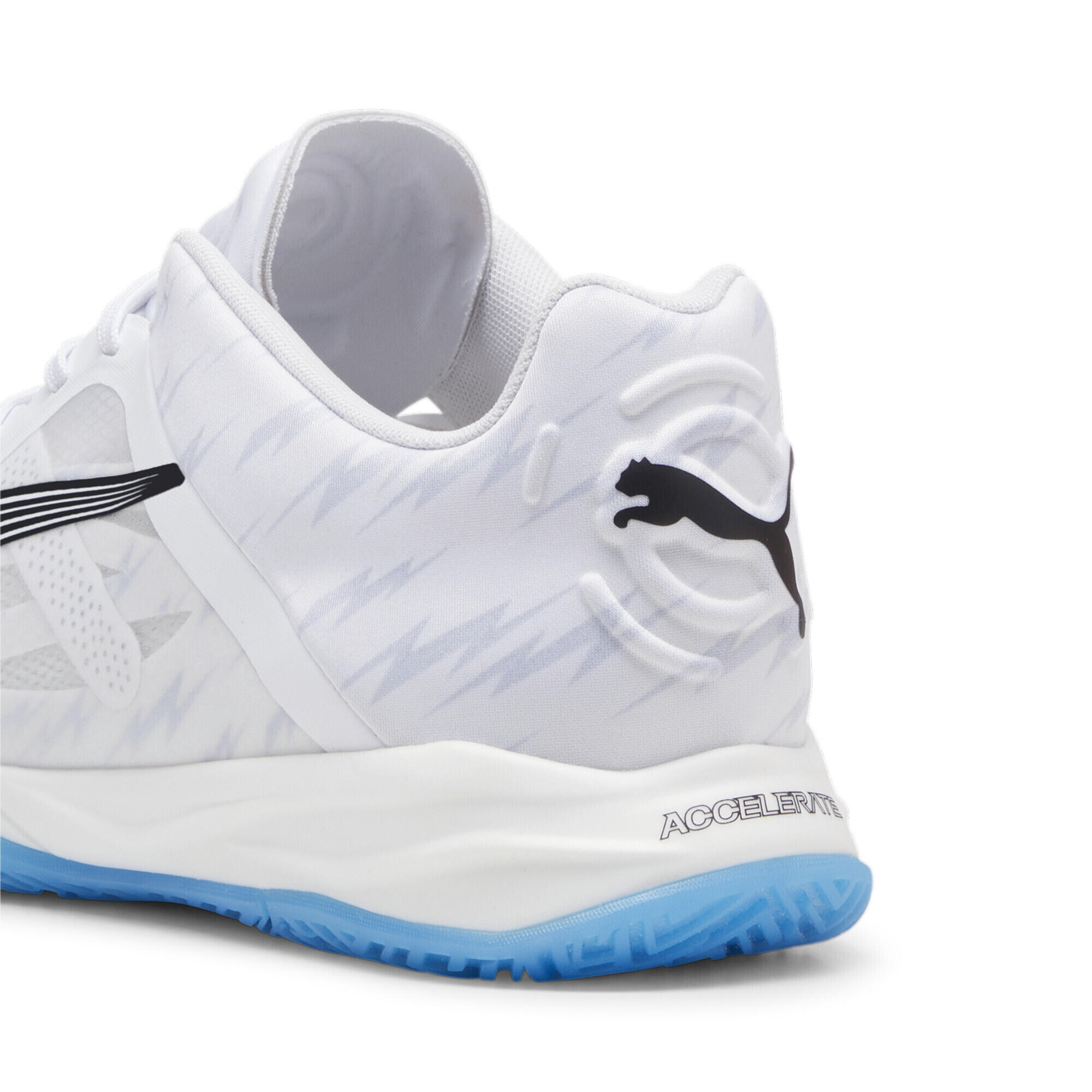 Accelerate NITRO™ SQD handbalschoenen PUMA White Bluemazing Black Blue 4/7