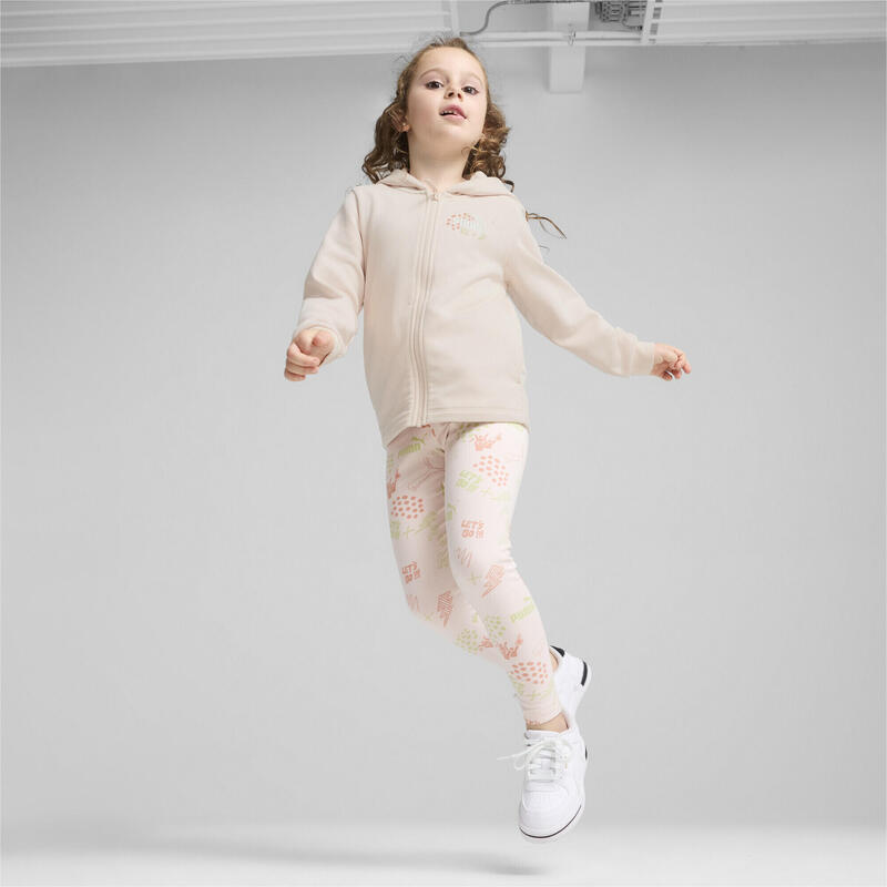 Felpa con cappuccio ESS+ per bambini PUMA Island Pink