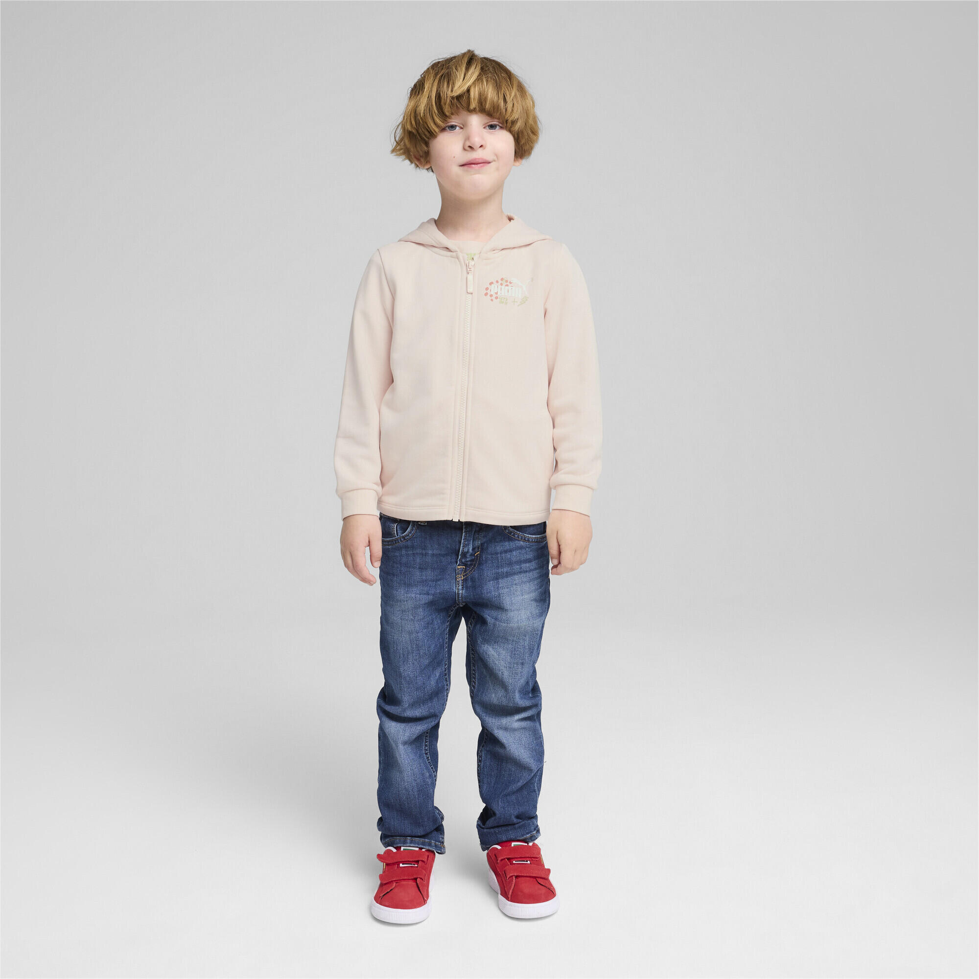 Hoodie ESS+ Enfant PUMA Island Pink 2/7