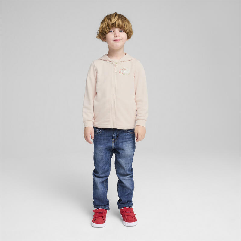 Felpa con cappuccio ESS+ per bambini PUMA Island Pink