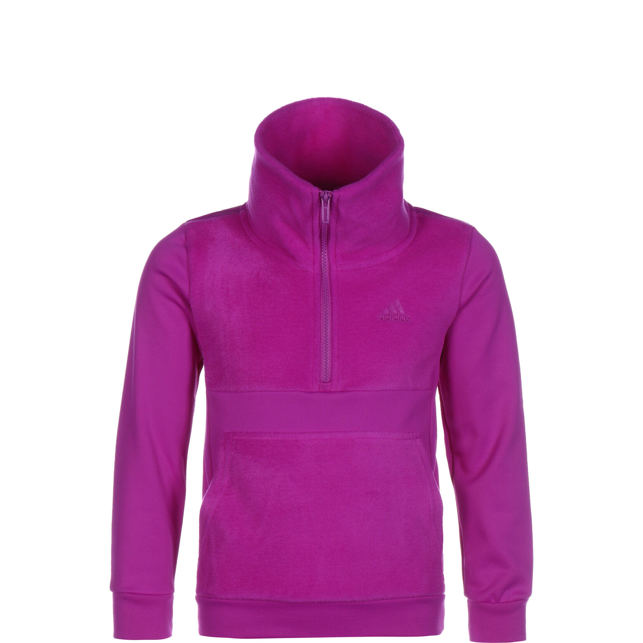 Sweatshirt Fleece Half-Zip Unisex Kinder ADIDAS 1/2