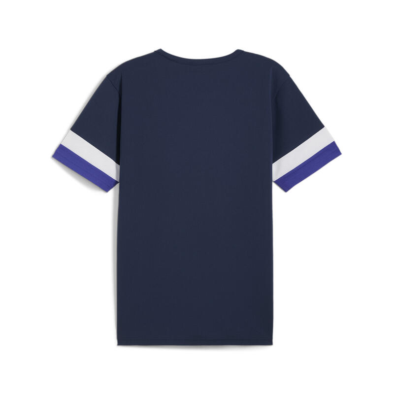 Tricou fotbal PUMA IndividualRISE Bărbați Albastru Lapis Lazuli