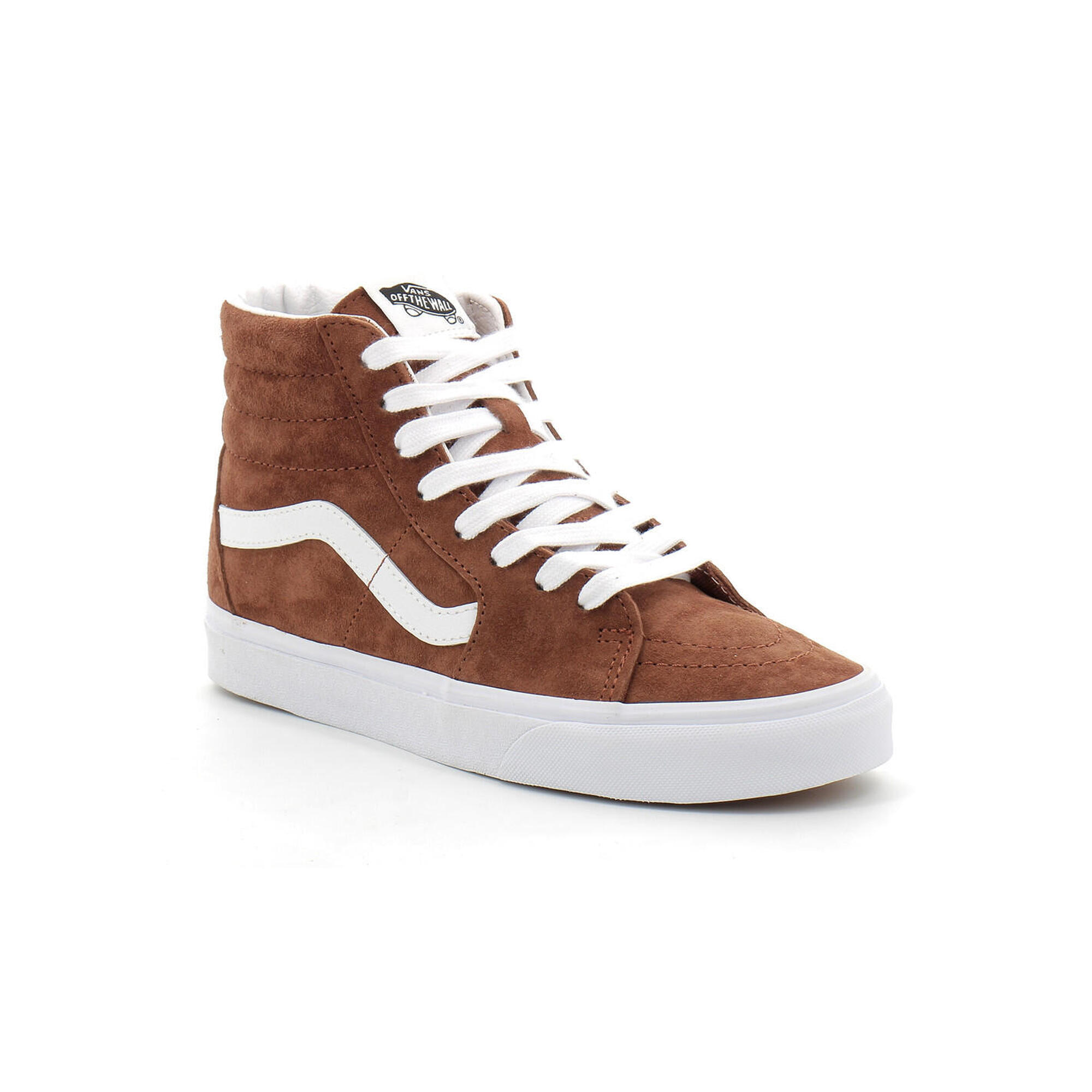 Vans - Chaussures Montantes À Lacets Pour Adulte En Daim Sk8-hi - Baskets - Marron - Decathlon