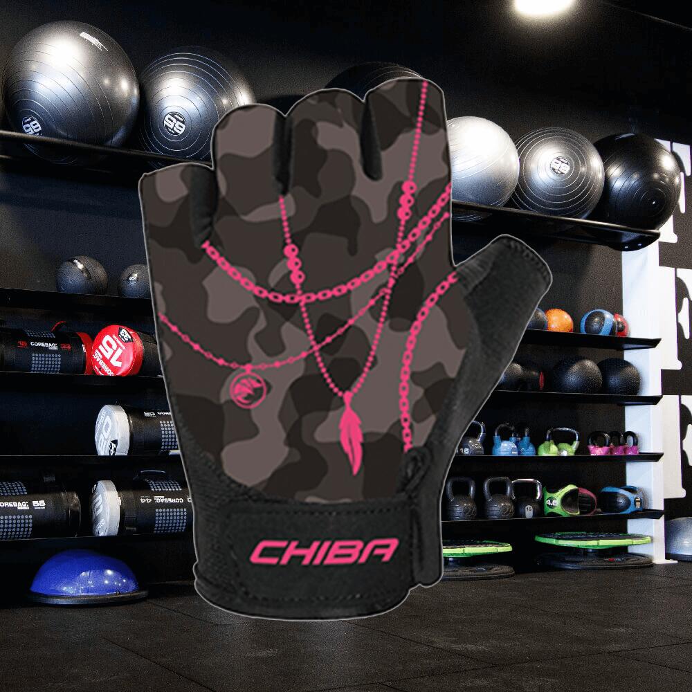 Chiba 40951 Lady Shine (Dark Grey) XS - Accessori per il fitness - Guanti 2/2