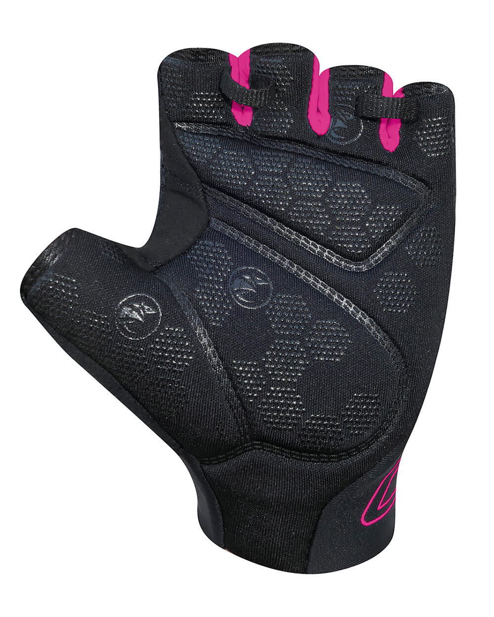 Chiba 40921 Lady Prime (Black/Pink) XS - Accessori per il fitness - Guanti 3/4