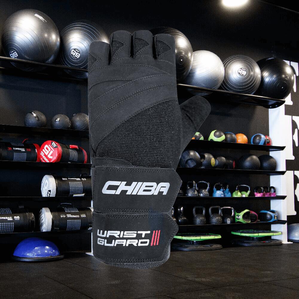 Chiba 40121 Wristguard IV (Black) XXL - Accessori per il fitness - Guanti 2/4