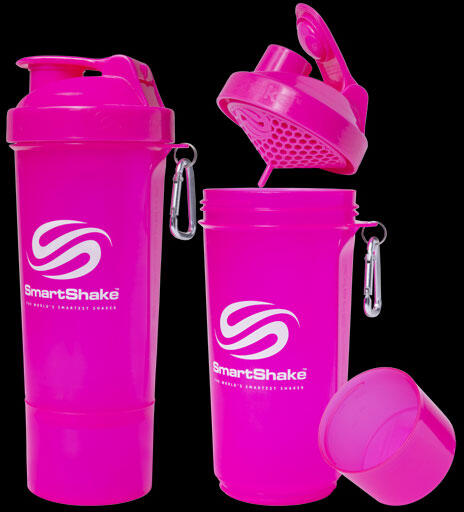 Smartshake Slim (500ml) Neon Pink - Fitness-Zubehör - Streuer & Mixer 5/7