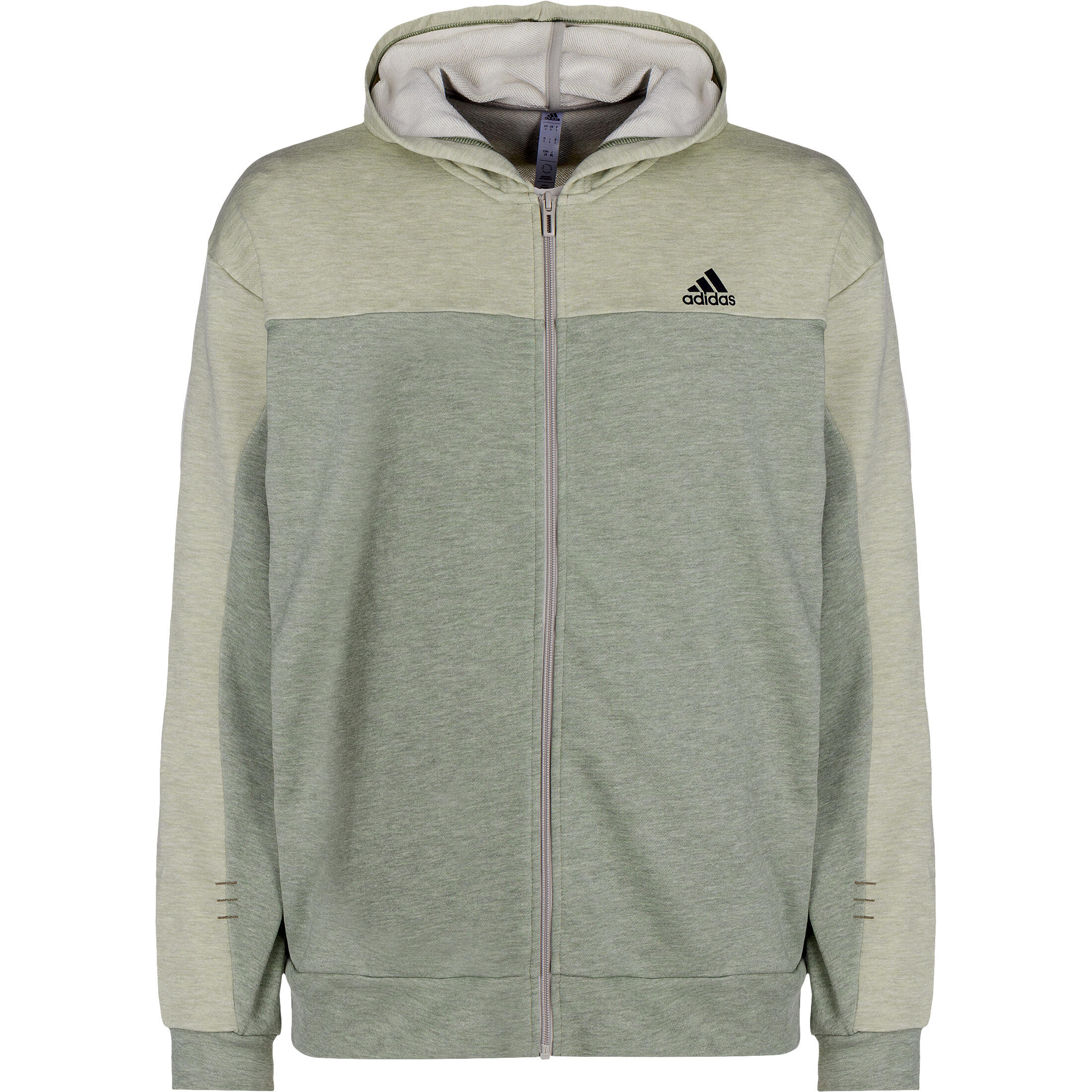 Kapuzenjacke Melange Herren ADIDAS 1/3