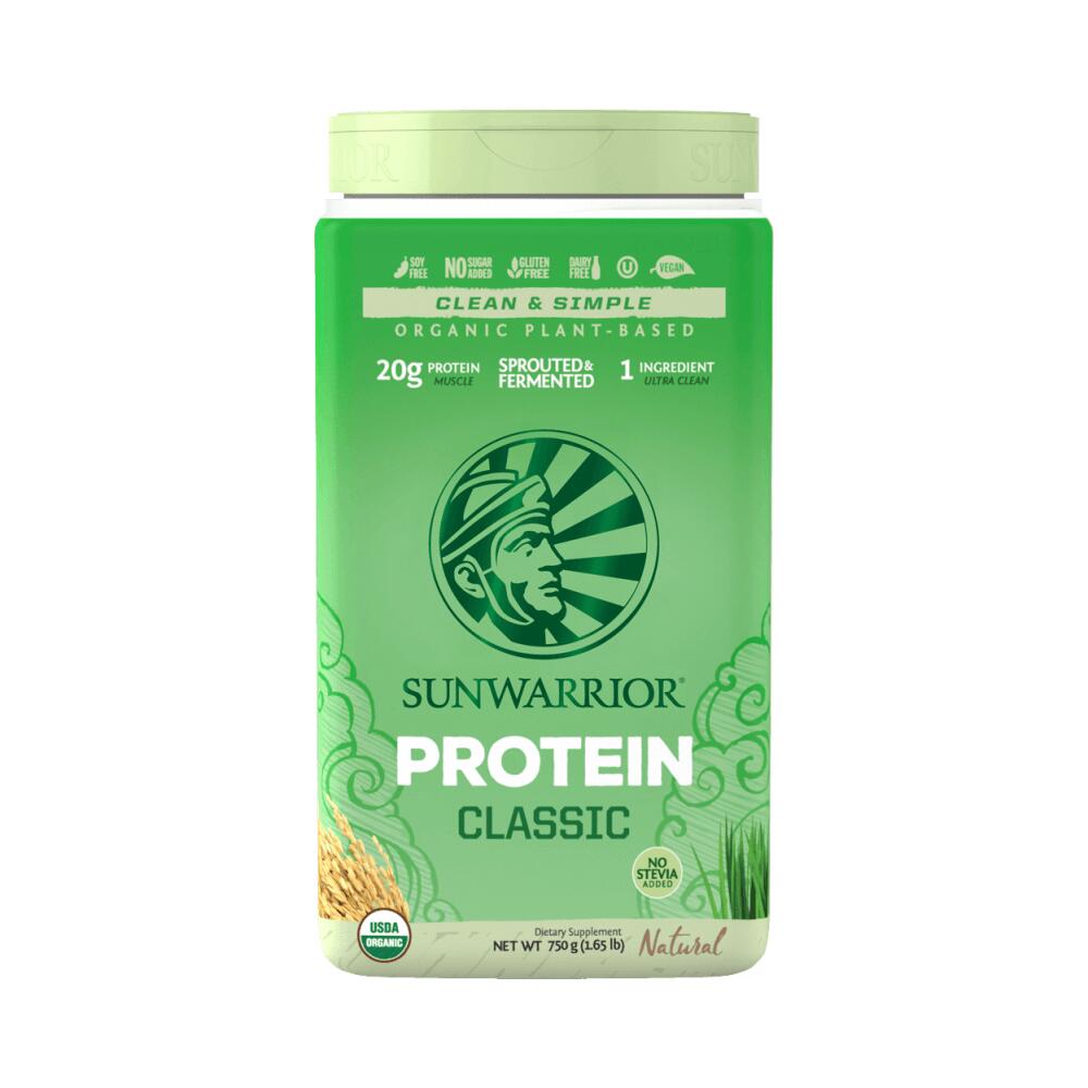 SUNWARRIOR Sunwarrior Protein Classic Organic (750g) Natural - Eiwitten