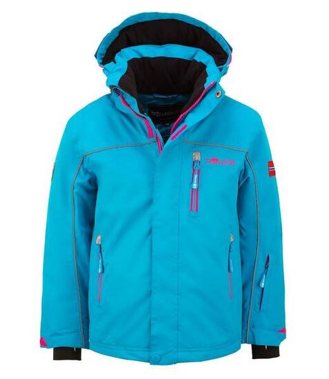 Kinder Winterjacke Holmenkollen Türkis