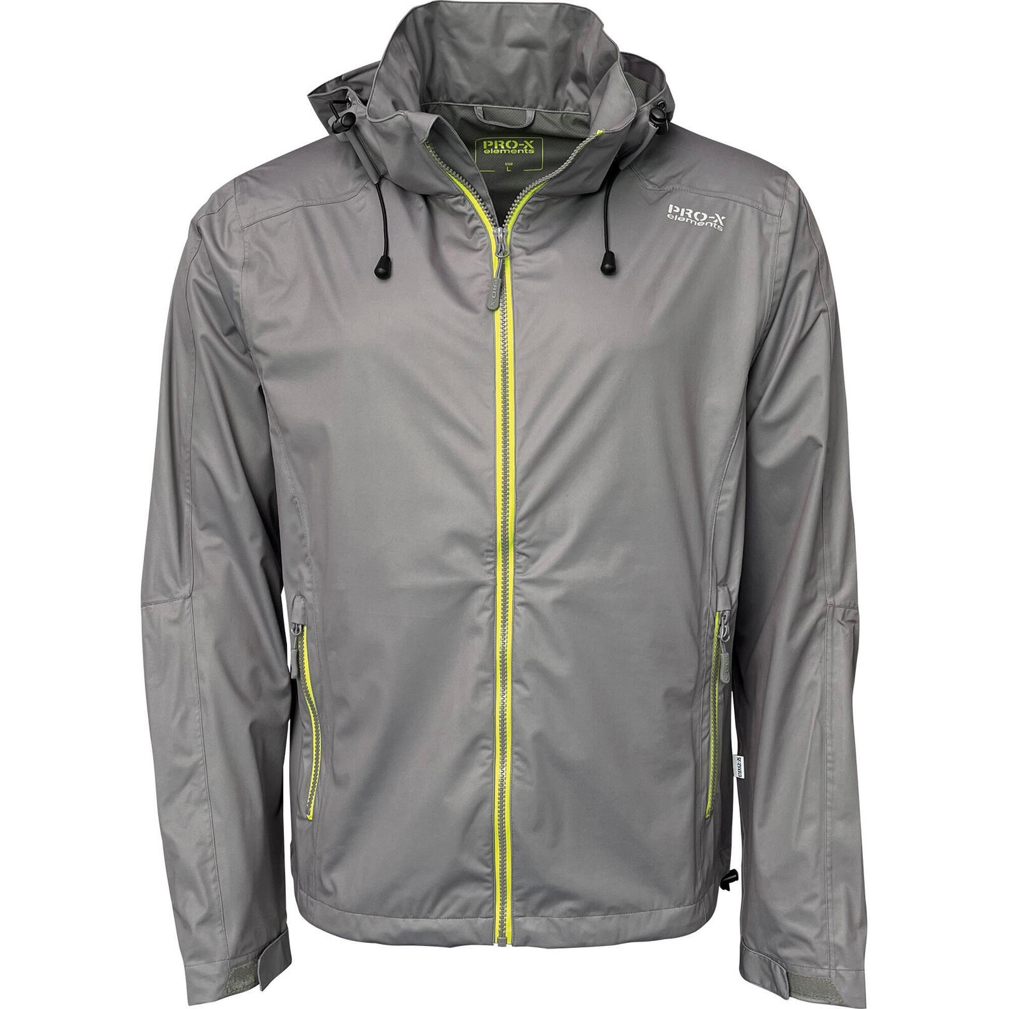 Pro-x Elements - Veste Fonctionnelle Homme Oskar Gris Titane - Coupe-pluie - Gris - Decathlon