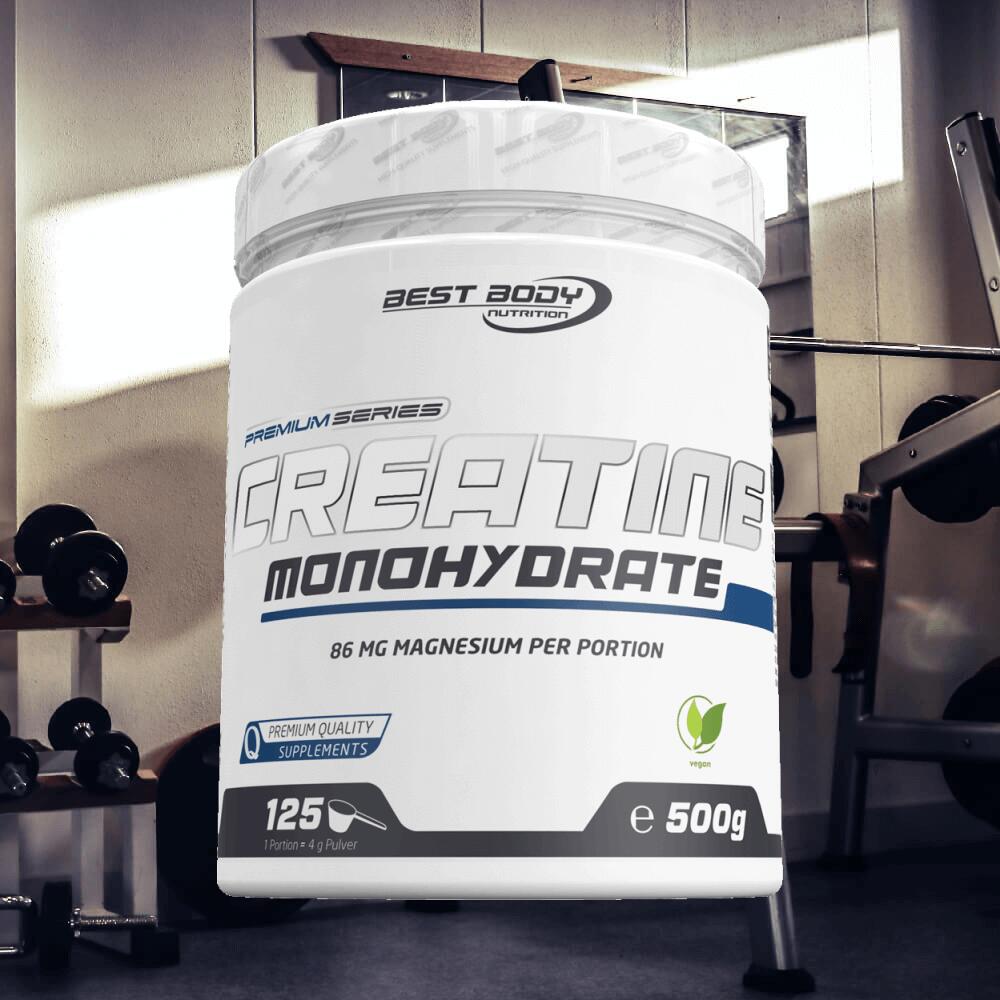 Best Body Nutrition Creatin Monohydrat (500g) Standard - Créatine 2/3