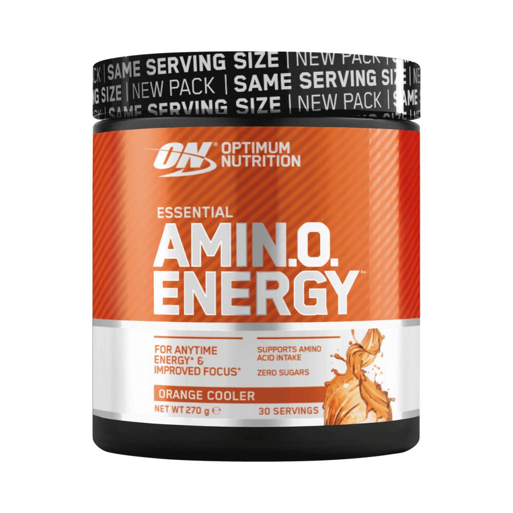 Optimum Nutrition - Optimum Nutrition Amino Energy (270g) Orange Cooler - Acides Aminés - Bcaa - Decathlon