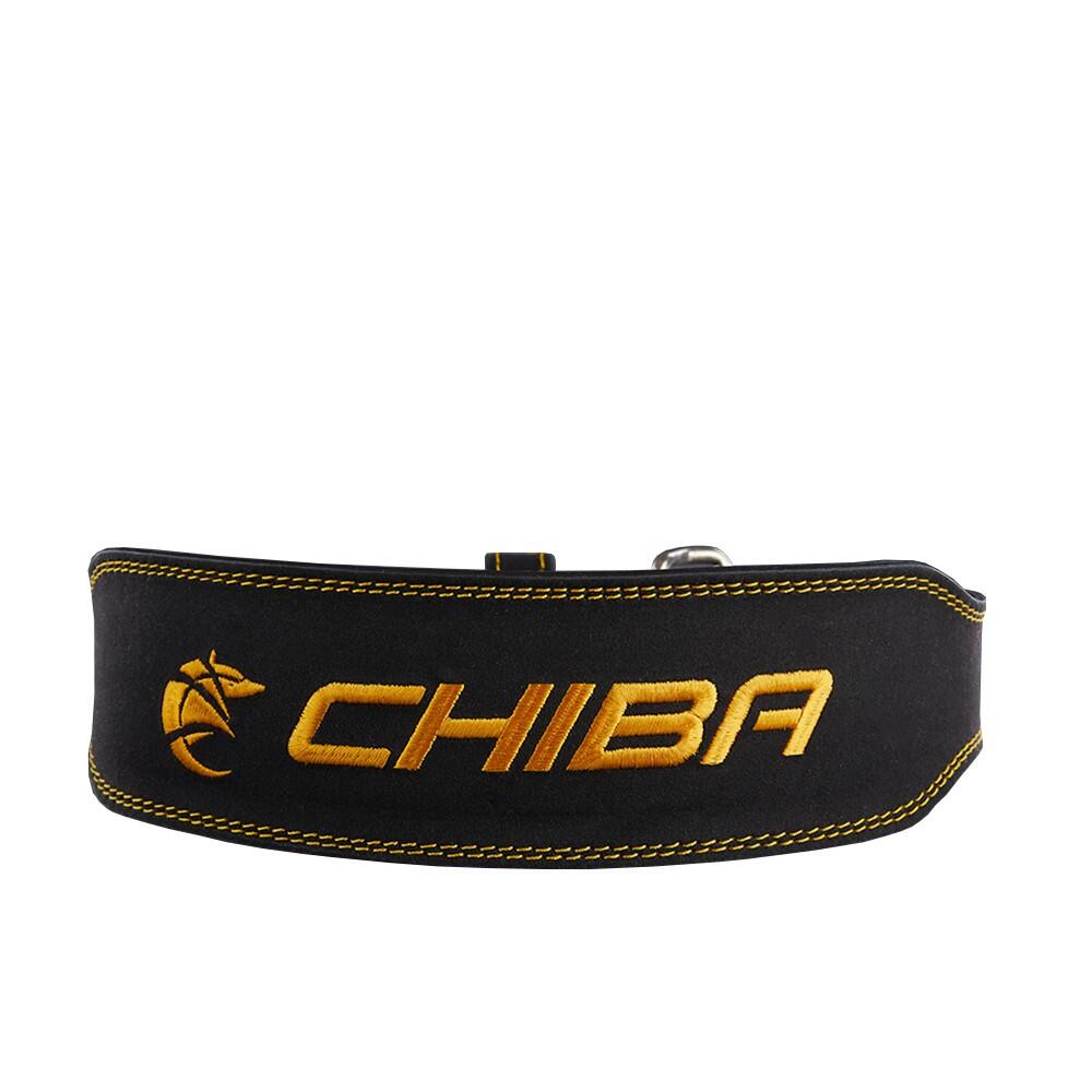 Chiba 40810 Leather Training  Belt (Black/Gold) XXL 3/3